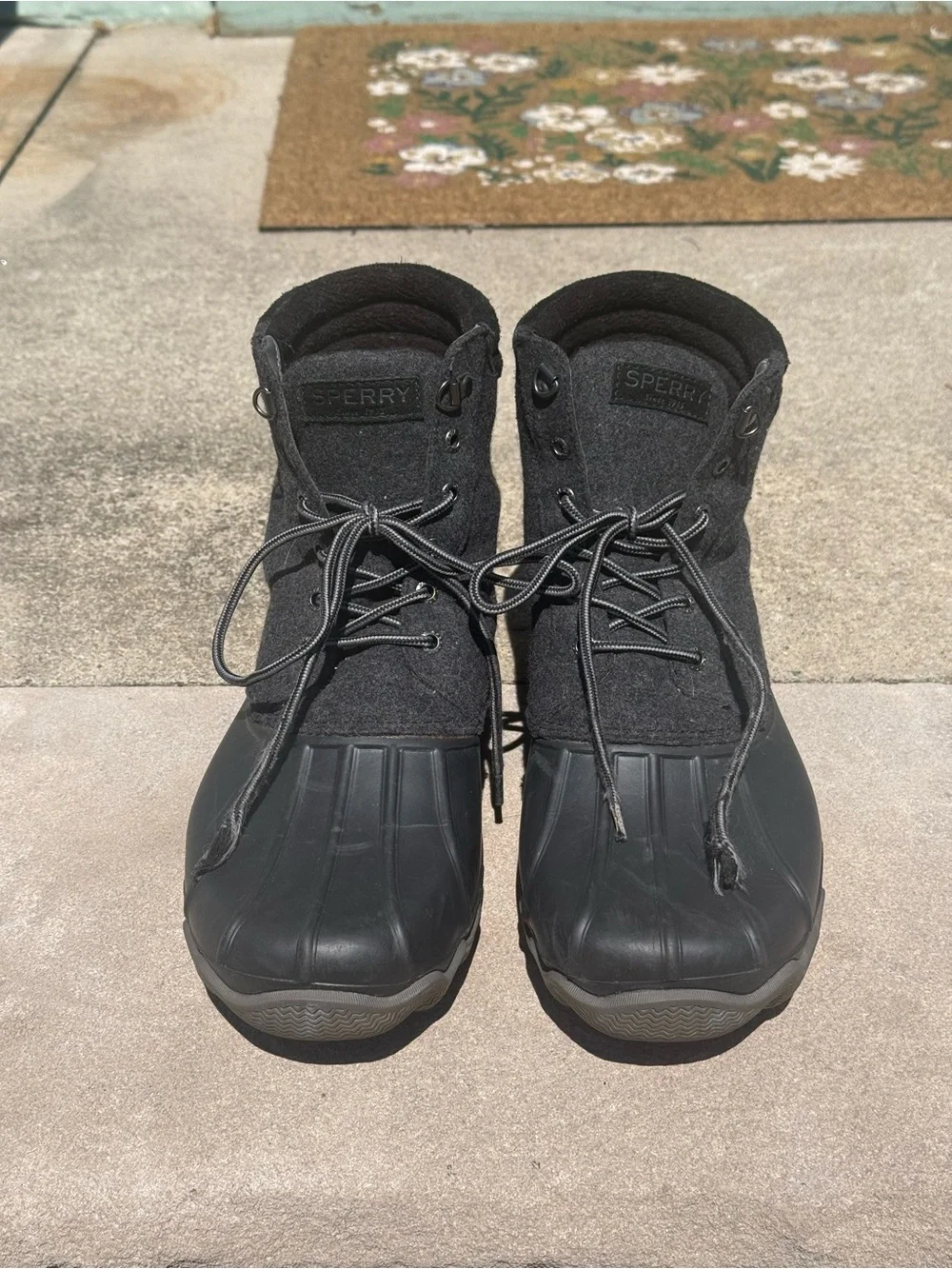 Sperry Black Duck Rain & Snow Boots